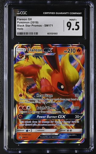 Flareon-GX graded CGC 9.5 for sale on eBay