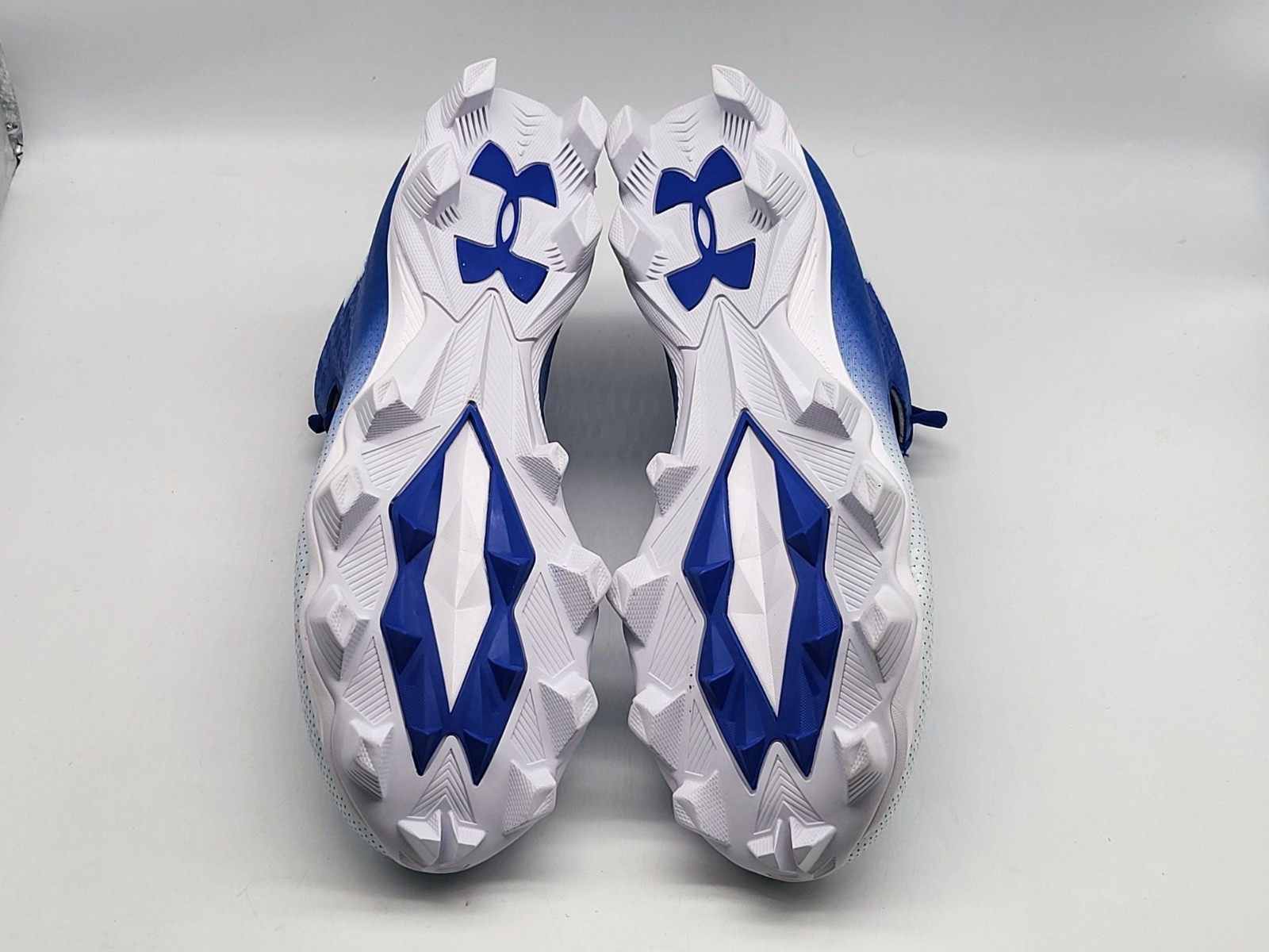 Under Armour Spotlight Franchise RM 4.0 Men Football Cleats Sz 10.5 Royal Blue thumbnail 7