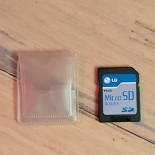 LG microSD to SD Card Adapter, Universal Compatible Card Adapter