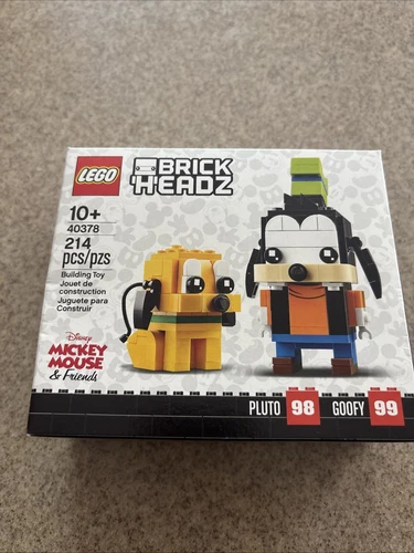 LEGO Brick Headz 40378 Pluto & Goofy Disney Mickey Mouse & Friends!