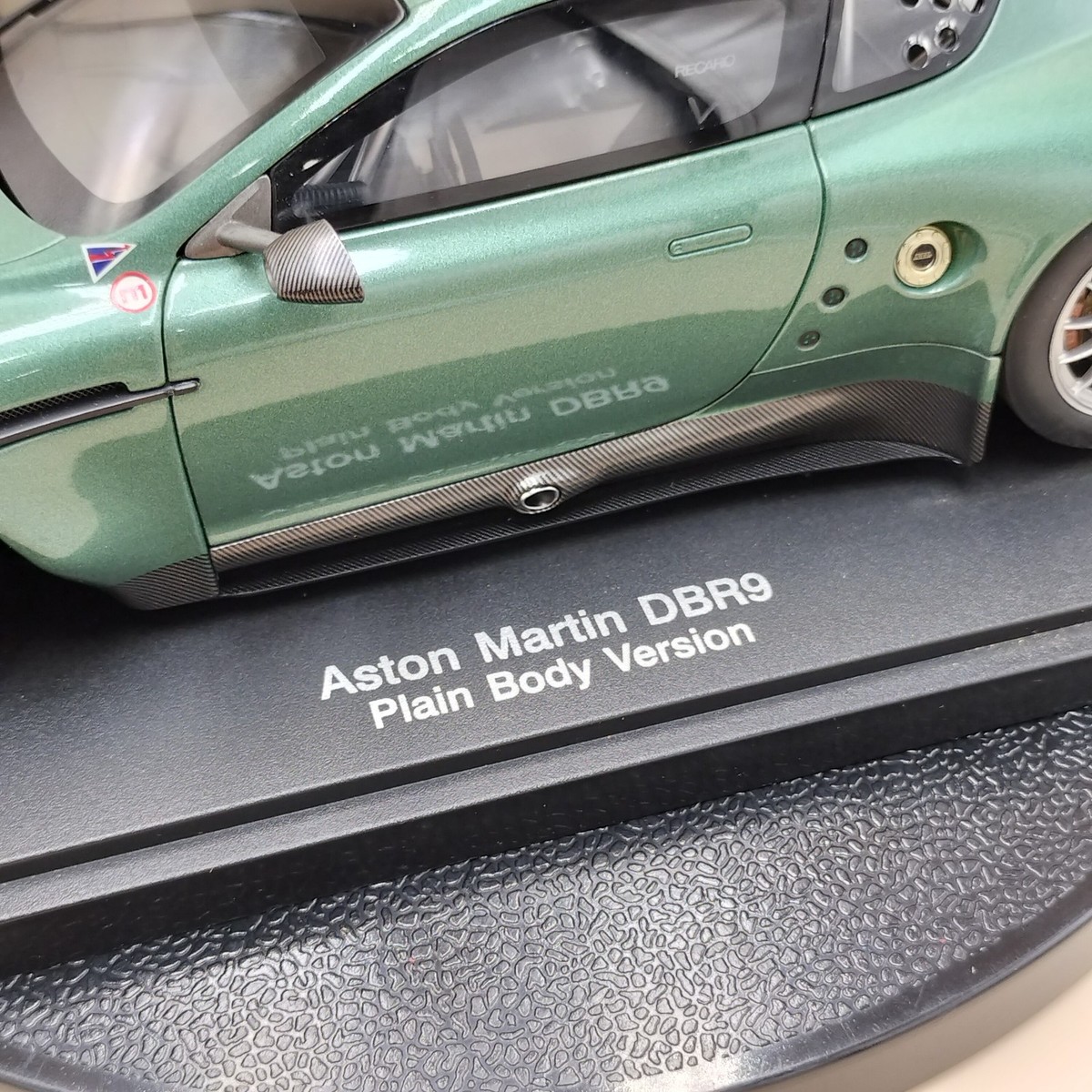 【限定品】オートアート　ASTON MARTIN RACING DBR9 1/18 AUTOart Aston Martin DBR9 Light Blue Orange w/ Box From