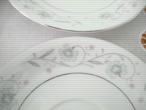 Vintage Fine China Japan ENGLISH GARDEN 1221 5 3/4" Saucers~ Set of 4 ~ - Picture 3 of 6