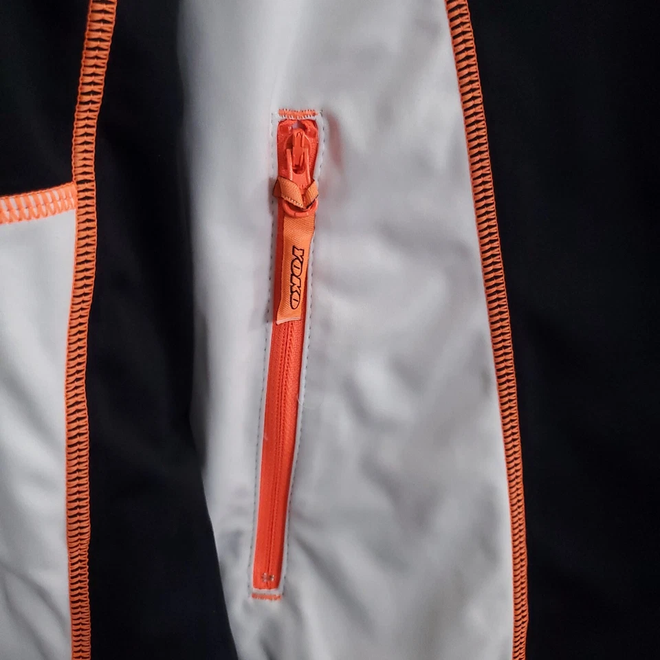 Chaqueta ligera para hombre YOKO talla grande Skatepro verde azulado negra blanca Foto 4 de 4