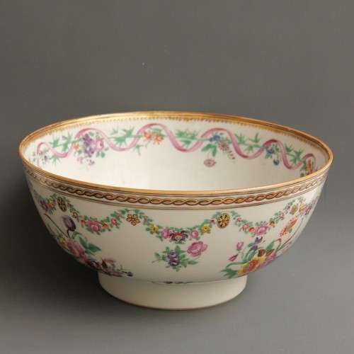 Bowl - Porcelain - China - Qianlong/Jiaqing - 18th C. - Qing Porcelain - Picture 6 of 15