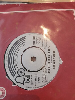 SHOWADDYWADDY UNDER THE MOON OF LOVE BELL 1495 7'' SINGLE N/M