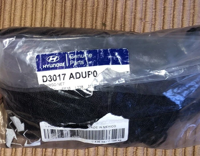 NUEVA red de carga genuina OEM HYUNDAI TUCSON 2016-2021 NEGRA D3017 SF16 L238 Foto 2 de 4