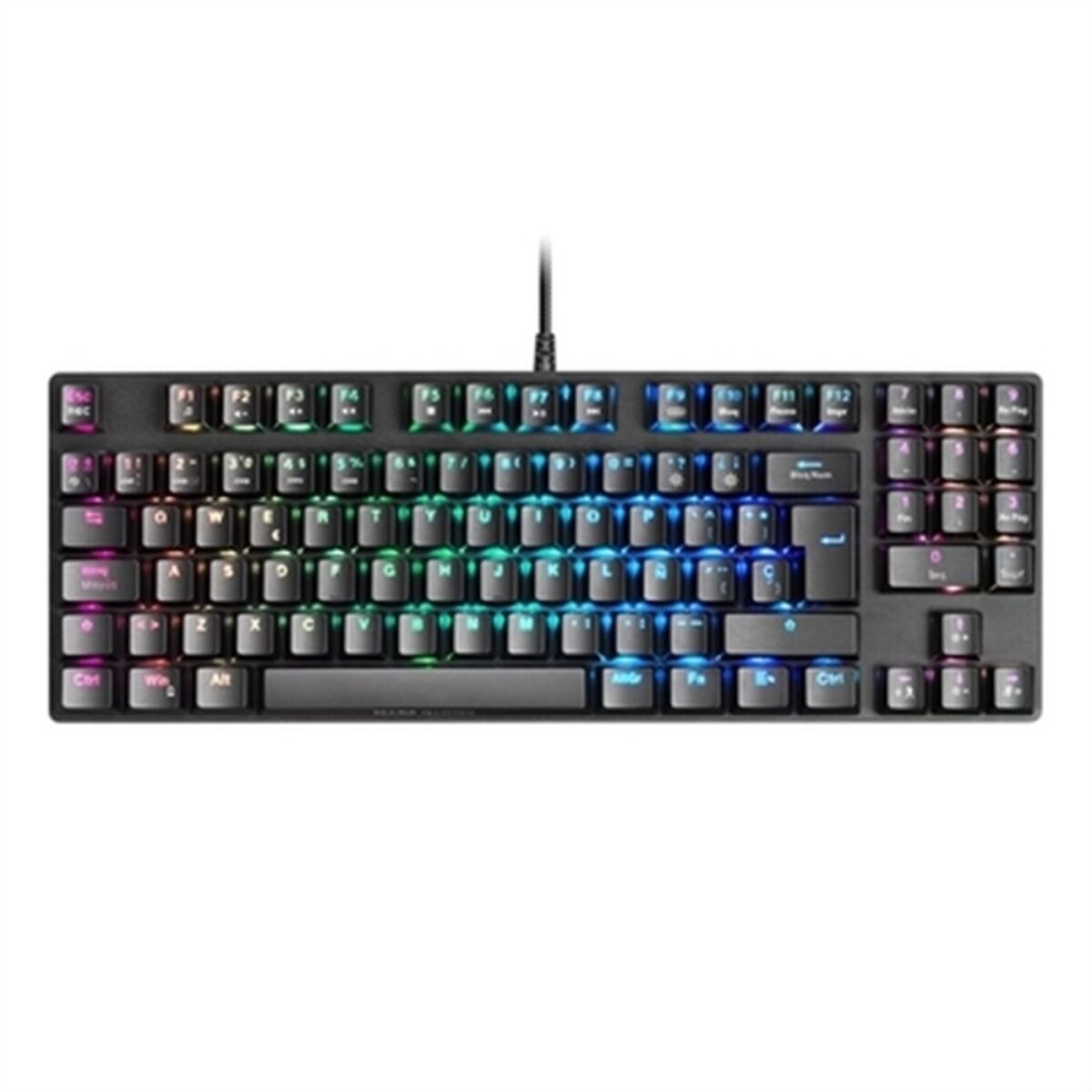 Tastiera per Giochi Mars Gaming MKREVO PRO LED RGB Nero