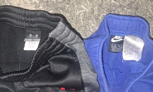 2 Boys sweats/joggers Euc Nike & Under Armour Size 6 - Picture 2 of 3