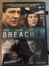 Breach (DVD, 2007, Full Screen) PG-13