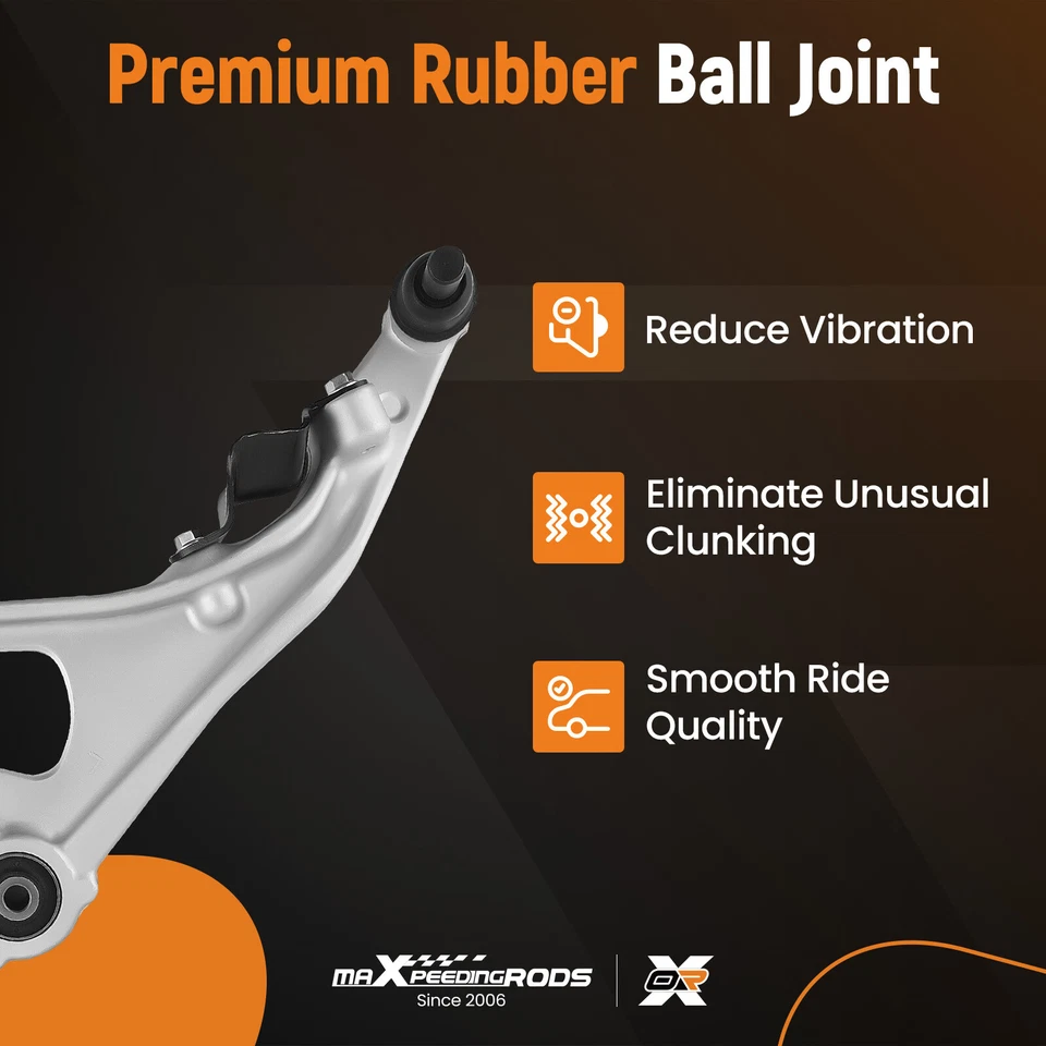 Brazos de control inferiores delanteros barras estabilizadoras barras de amarre para Nissan Pathfinder 2013-2020 6 piezas Foto 3 de 4