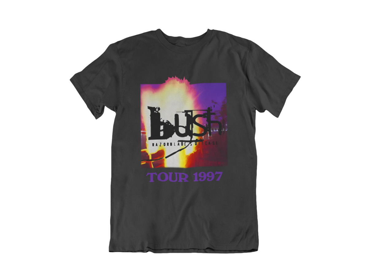 Bush Rock 1997 Razorblade Suitcase Tour, 2 Sided, Vintage Bush Rock 1997 Razorblade Suitcase Tour, 2 Sided, Vintage