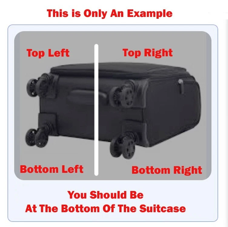 Tommy hilfiger luggage on sale wheel replacement parts