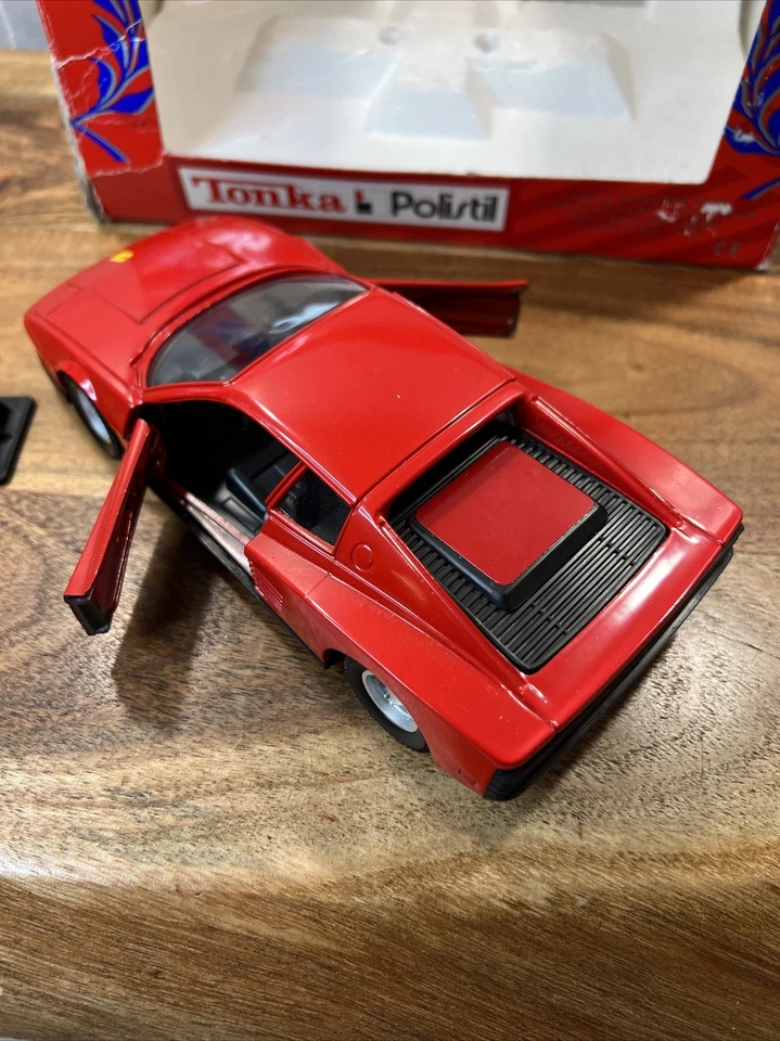 TONKA/POLISTIL - FERRARI TESTA ROSSA - ESCALA: 1:25 - 02233 - EN CAJA Foto 3 de 4
