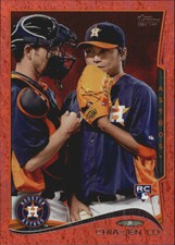 2014 Topps Red Foil #55 Chia-Jen Lo Houston Astros