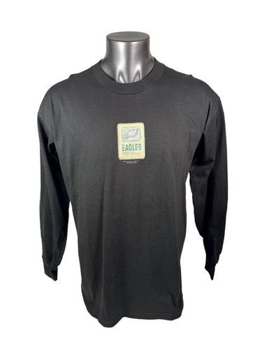 PHILADELPHIA EAGLES VINTAGE 2000ER LEE LANGÄRMELIGES T-SHIRT ERWACHSENE LARGE