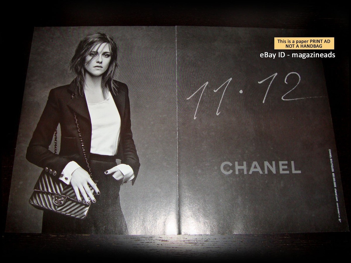 CHANEL Handbags 6-Page ADVERT 2015 KRISTEN STEWART Vanessa Paradis