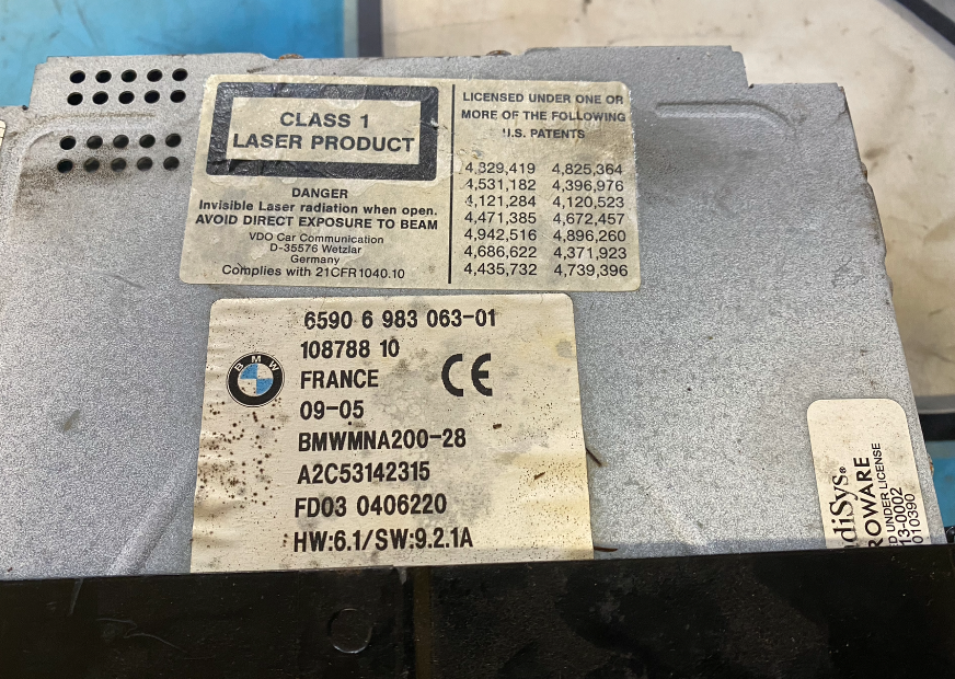 BMW 7er E65 E66 Navigation DVD GPS Computer 6983063 for sale 