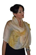 Scarves Shawls Hijab Evening Wrap Cover-Up Woven Reversible Lightweight Stylish