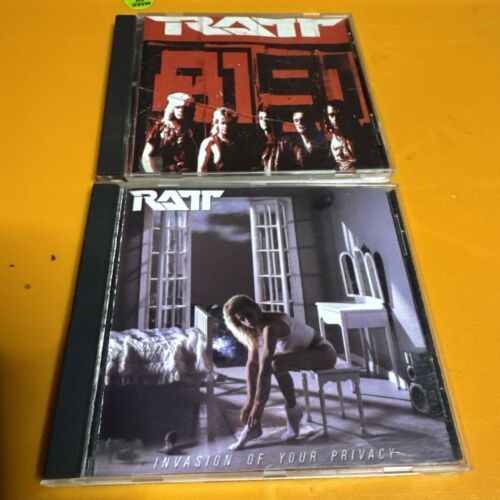 RATT  CD Lot. RATT & ROLL 81-91 + Invasion Of Your Privacy - Afbeelding 1 van 9