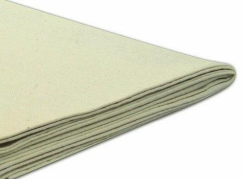 Unbleached Draw Sheet for Single Beds, Incontinence Aid Bedding Protection - Picture 2 of 2