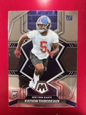 2022 Panini Mosaic KAYVON THIBODEAUX Chrome Base Rookie Card RC   ️  