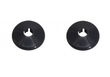 x2 Anthracite Grey 15mm New Talon Radiator Pipe Collars For 15mm Pipes 