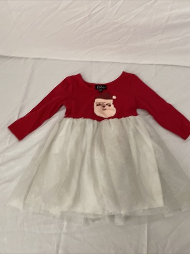 Lilt Christmas Santa Girl's Tutu Dress - Size 2T - Picture 6 of 6