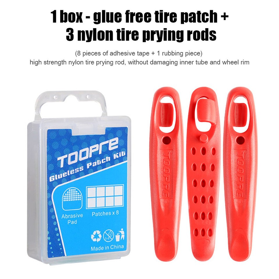 Bicycle Bike Tire Tyre Rubber Patch Piece Cycling Puncture Repair Tools