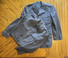 Vintage US Air Force Dress Blue Uniform Jacket See Description