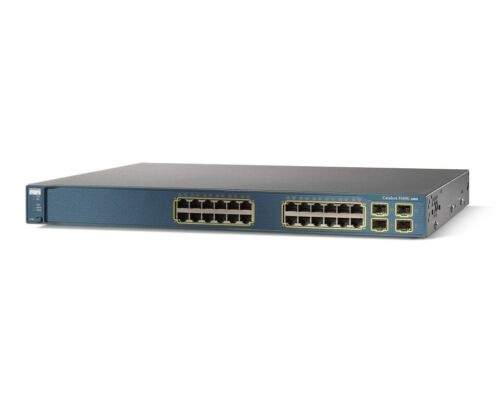 Conmutador Gigabit 24 puertos CISCO WS-C3560G-24TS-S - 1 año de garantía - Imagen 1 de 1
