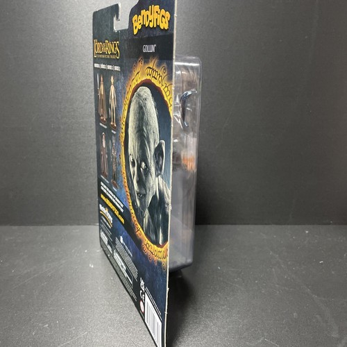 The Lord Of The Rings Gollum 7" Bendyfigs Poseable Noble Collection Brand New - Picture 4 of 5
