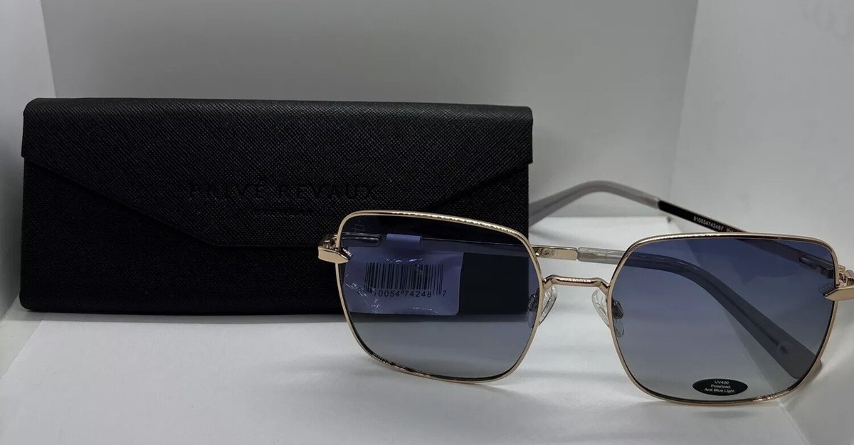 Prive Revaux Black Polarized Blue light sunglasses NWT Prive Revaux Deuces/S Shield Sunglasses | Fashion Eyewear main image 2