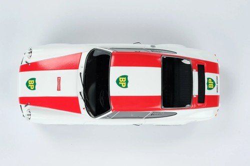 New Amalgam Porsche 911R BP World Record 1967 1:18 Model Car White M5915 KidBX - Bild 7 von 9