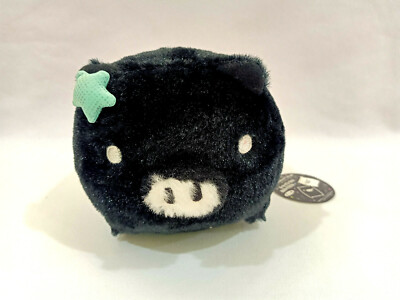 San-X Monokuro Boo Black Pig Star Shiny Plush Doll Japan Toy TAG