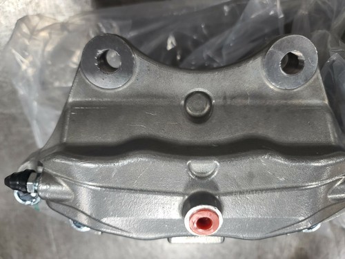 Front Brake Calipers G35 350Z Sport Brembo Style Aftermarket Aluminum 4 Piston - Picture 7 of 12