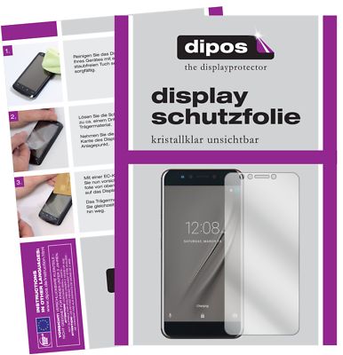 6x Schutzfolie für Gome K1 klar Displayschutzfolie Folie Display Schutz dipos