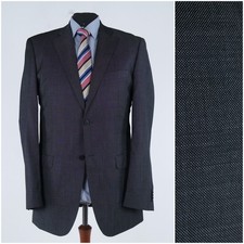 Mens Dark Grey Blazer 44L US Size BENVENUTO W...