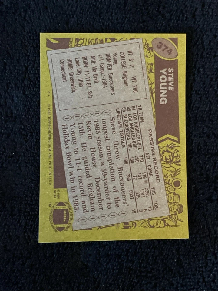 1986 Topps Football Near Complete Set (Missing Rice, Payton, Perry, Smith) - Image 3 of 4