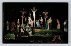 Glen Arbor Mi-Michigan, The Crucifixion, Lund's Scenic Garden, Vintage Postcard