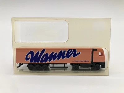 Wiking 9540625  | Mercedes-Benz Koffer-Sattelzug - Manner | 1:160 | Spur N | OVP - Bild 1 von 4
