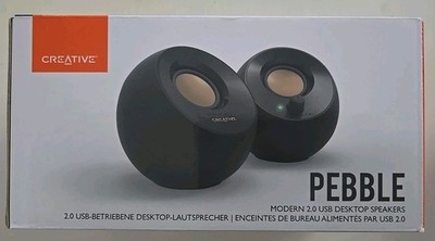 Brand NEW Creative Pebble V2 USB Powered Desktop Speakers with Far-Field Drivers