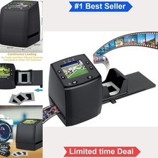 135 Film Negative Scanner Slide Viewer 1800DPI 35mm Digital Converter SD Card