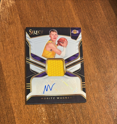 Moritz Wagner 2018-19 Panini Select Rookie Jersey Auto Lakers Michigan /199 RC