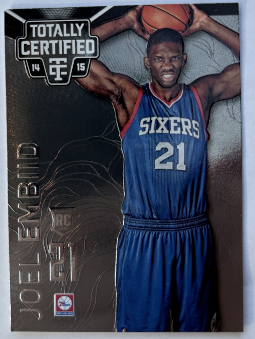 2014-15 Panini Totally Certified - Joel Embiid #143 (RC)