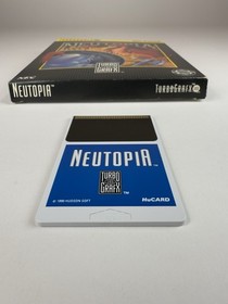 Neutopia (TurboGrafx-16, 1990) Cib Game And Manual Excellent Cond Rare