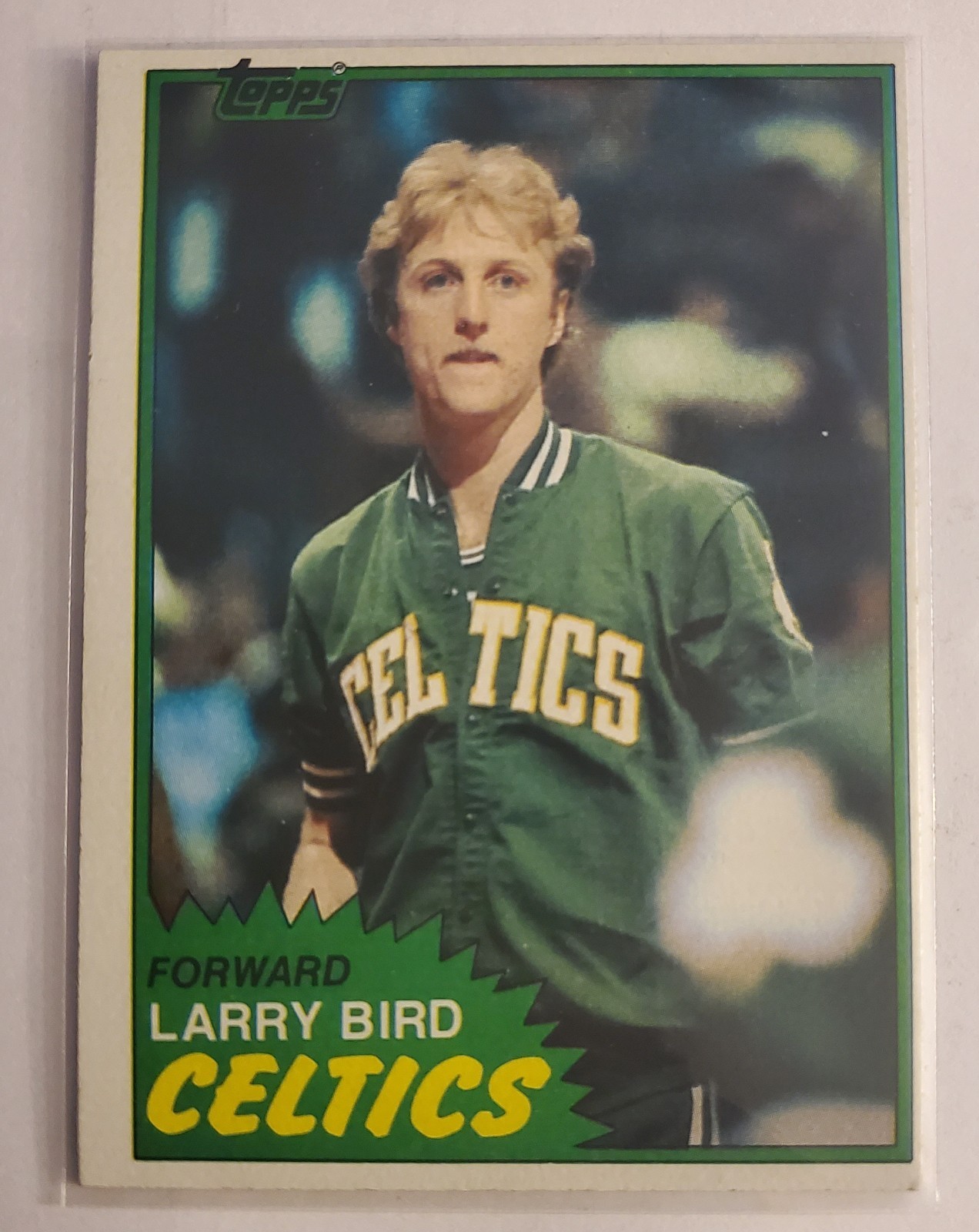 1981-82 Topps Larry Bird Boston Celtics #4