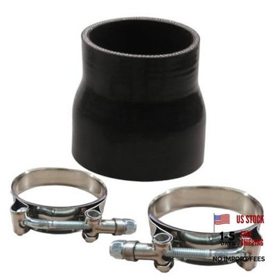 2.5'' to 3'' Silicone Reducer Tube Kit with T-Bolt Clamps - Universal