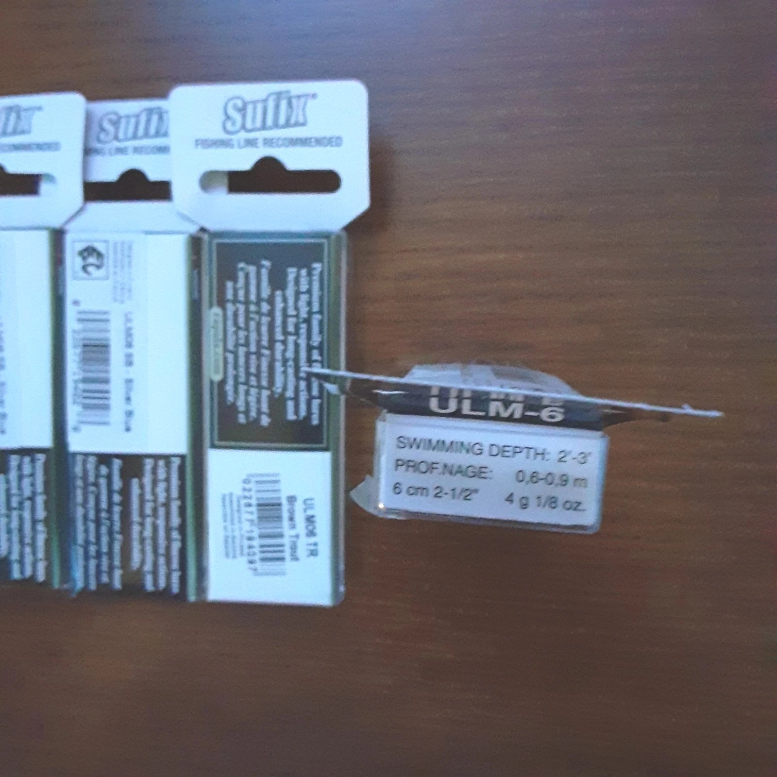 4 - RAPALA ULM-6 STICKBAITS NIP (MIXED COLORS) NEW - Image 2