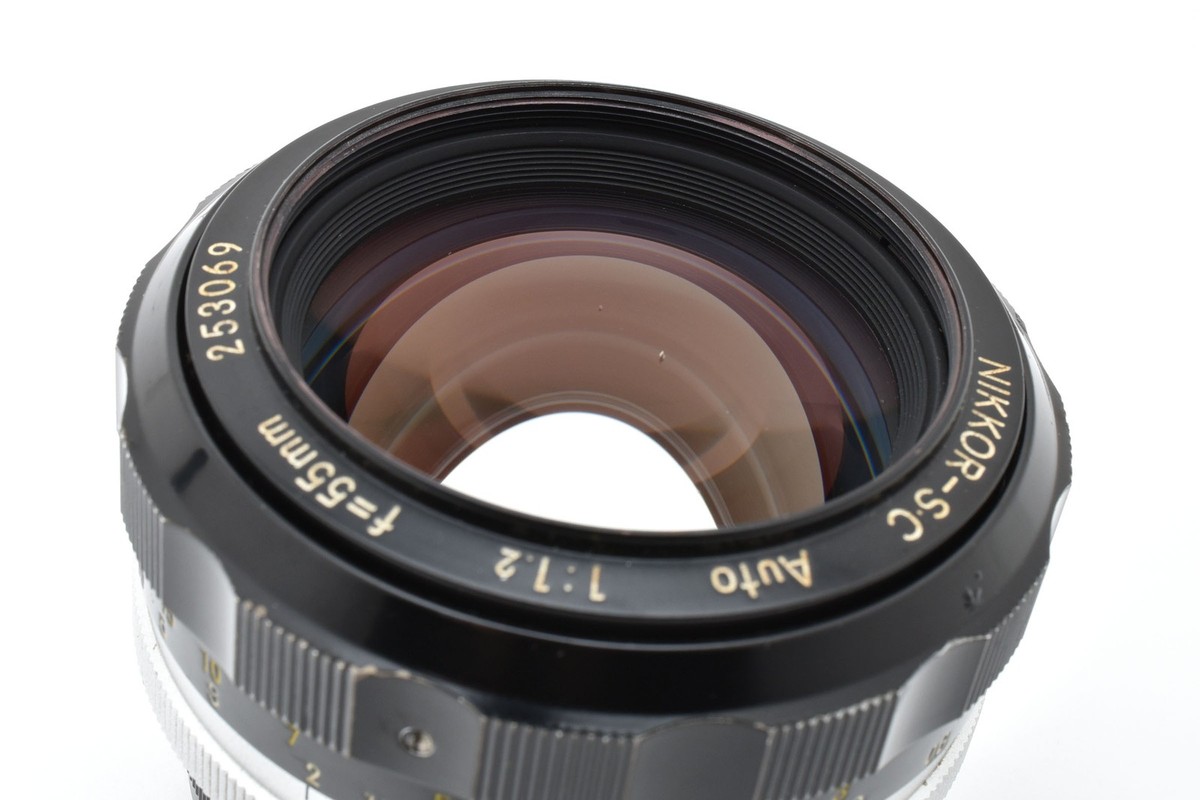 Near MINT] Nikon Nikkor-S.C Auto 55mm f/1.2 non Ai MF Lens From