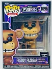 Funko Pop! Fusion FNAF Freddy Fazbear w/ Pizza Launcher #1096 w/Protector